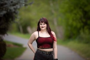 Senior photos Boise River Milestones Studios