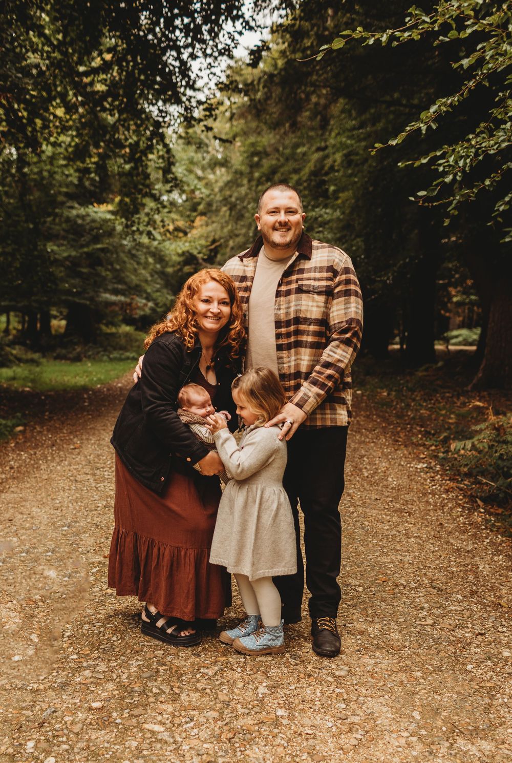 New forest newborn photoshoot