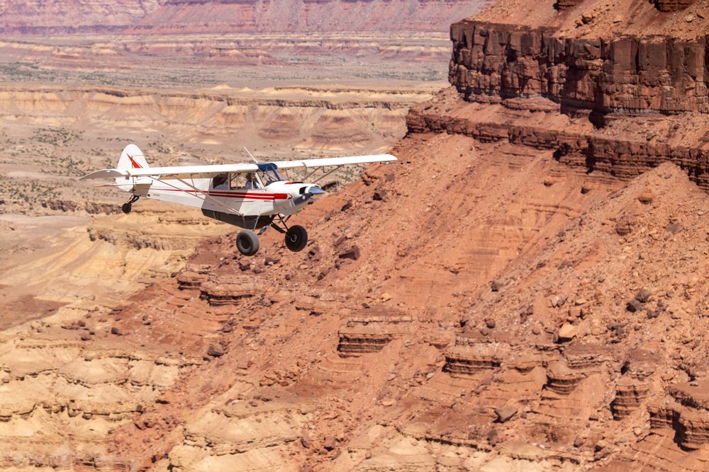 Backcountry Flying Carbon Cub Moab Utah