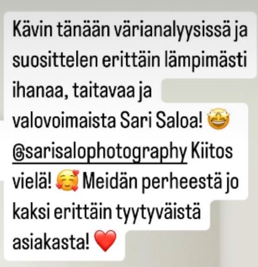 Paras Värianalyysi Helsinki