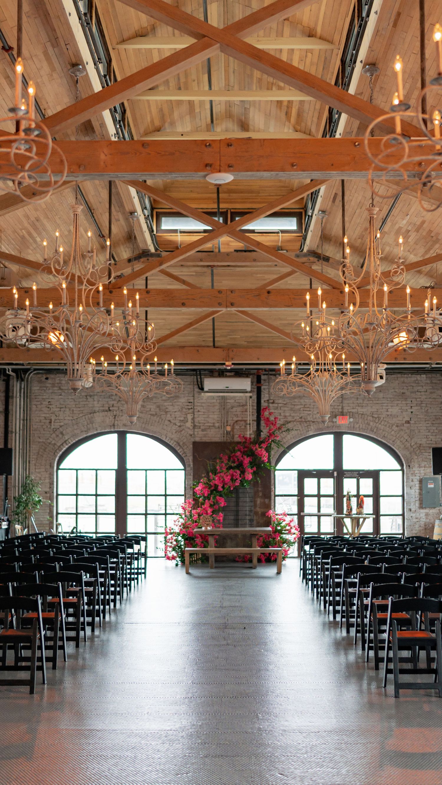 Wedding photographer at St Rogers Depot in El Paso, TX