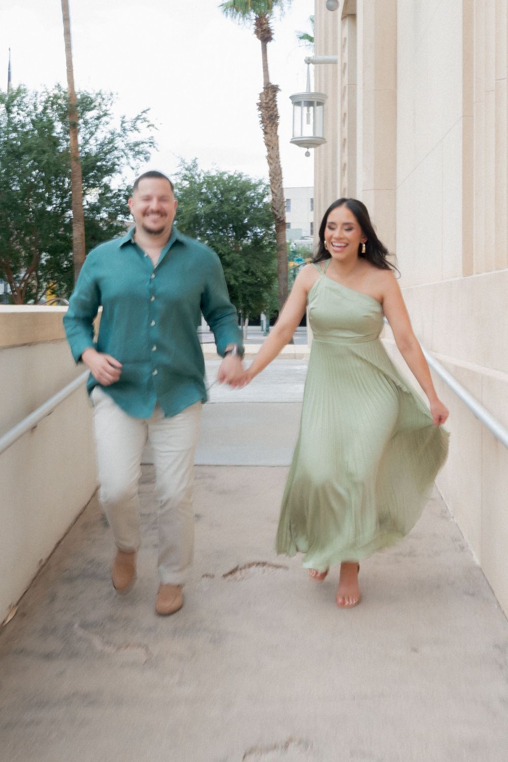 Engagement photo session in Downtown El Paso