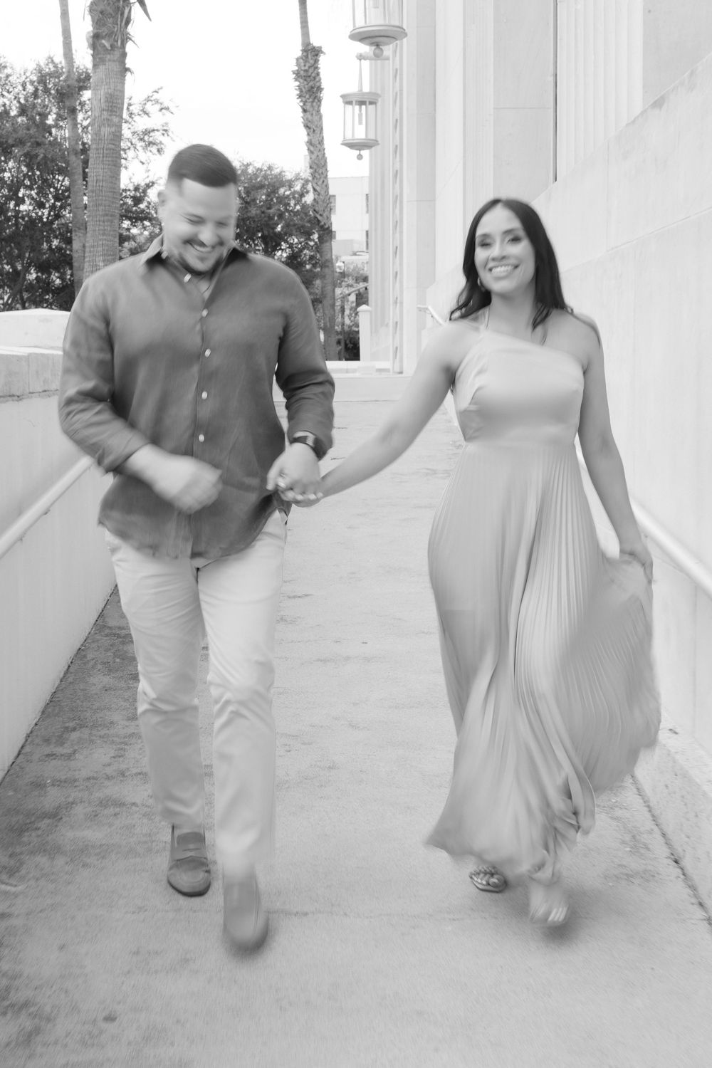 Engagement photo session in Downtown El Paso