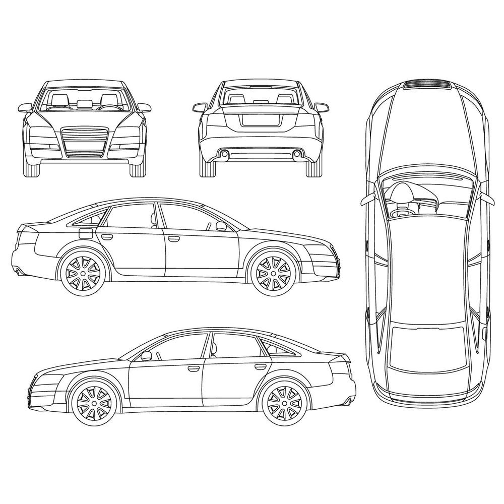 car servicing diagram