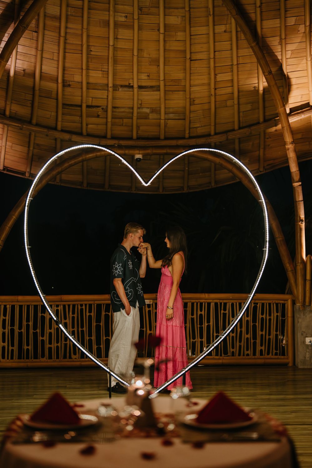 Professional romantic couple photoshoot in Bali