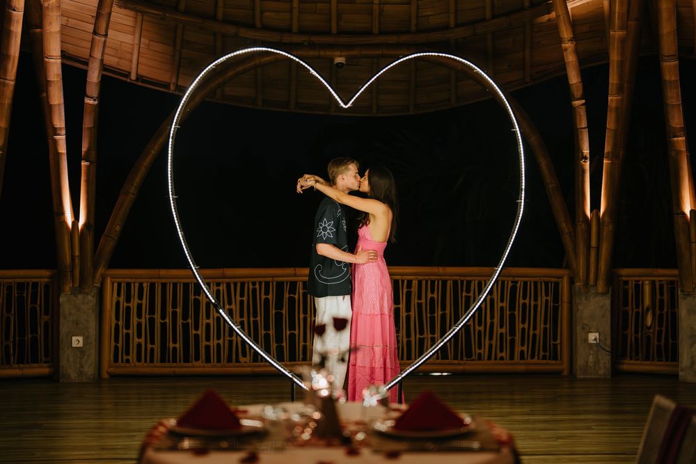 Professional romantic couple photoshoot in Bali