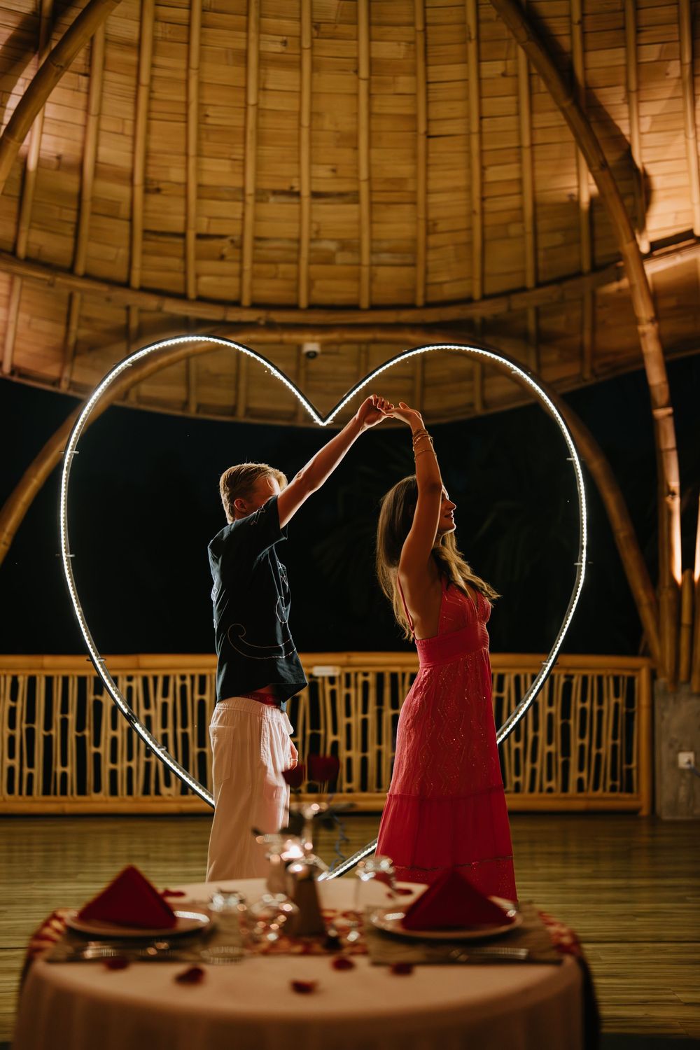 Professional romantic couple photoshoot in Bali