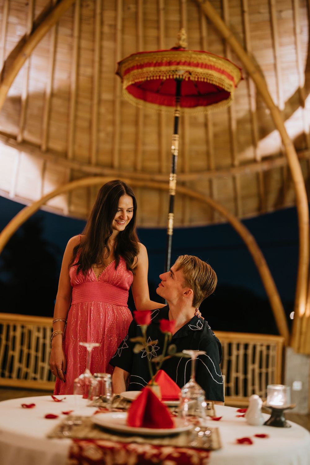 Professional romantic couple photoshoot in Bali
