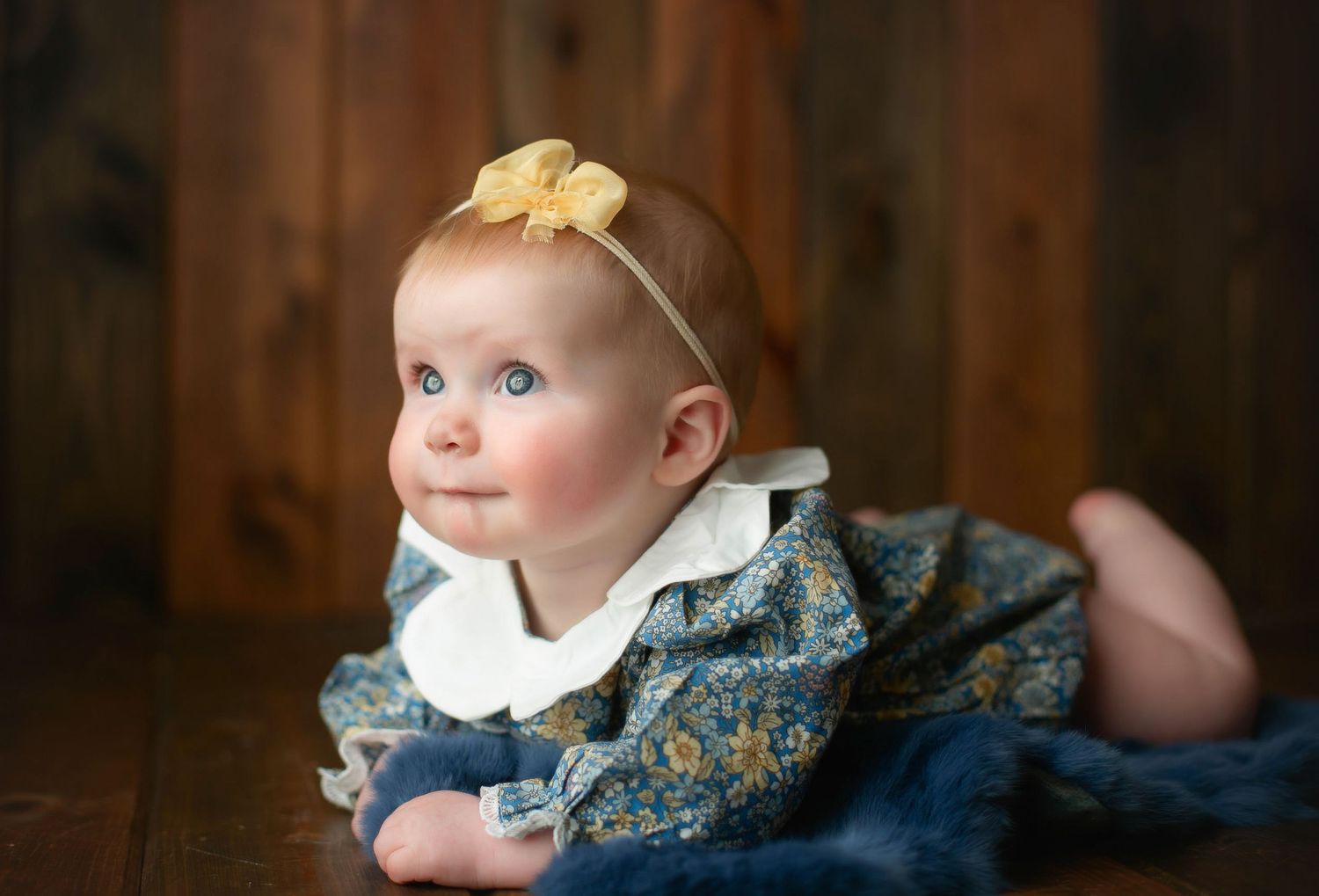 a blue eyed red head. Greenville sc newborn photographer, Easley sc newborn photographer, Upstate sc newborn photographer