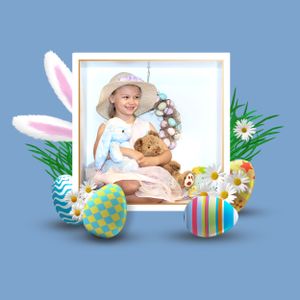 children milestone photography composite photography