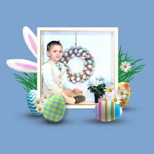 children milestone photography composite photography