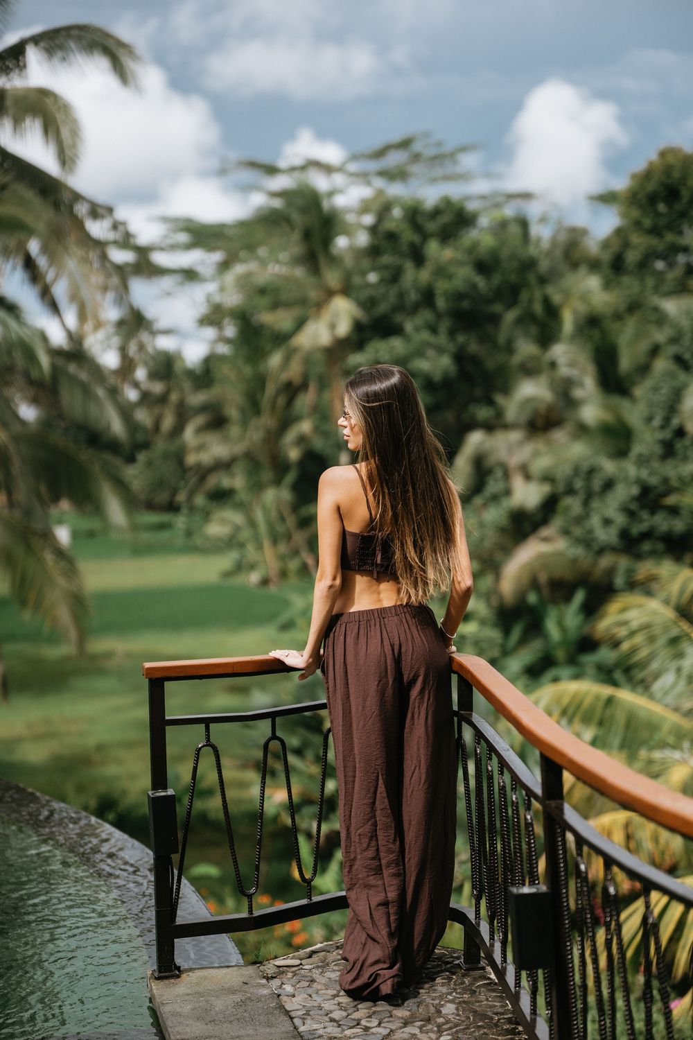 Personal branding photoshoot session in Bali at Abisena Ubud.