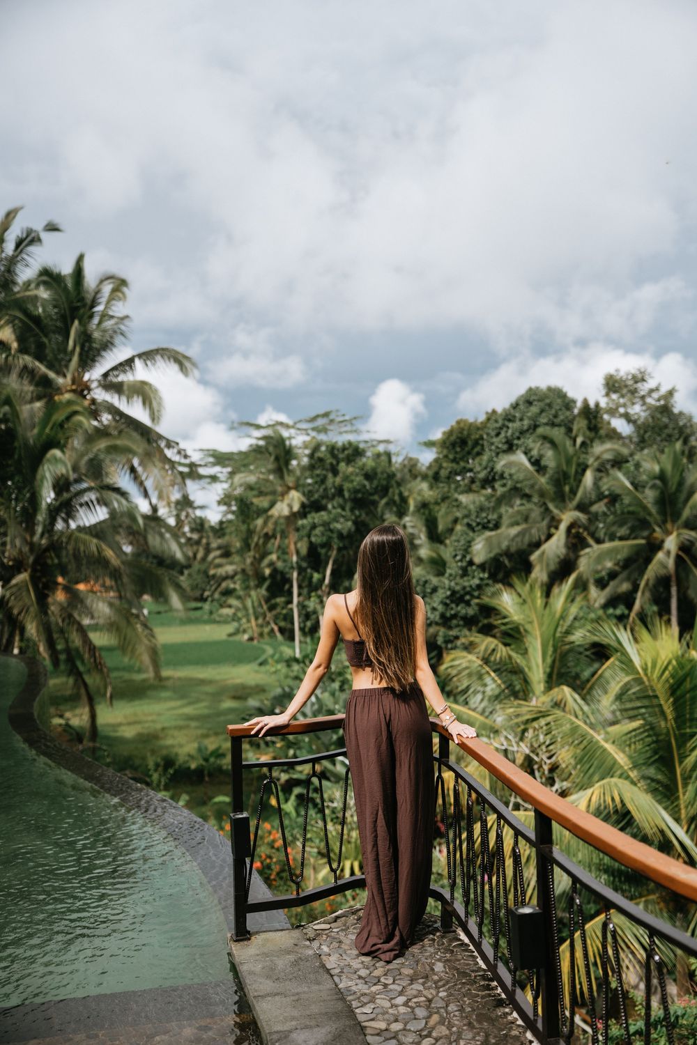 Personal branding photoshoot session in Bali at Abisena Ubud.
