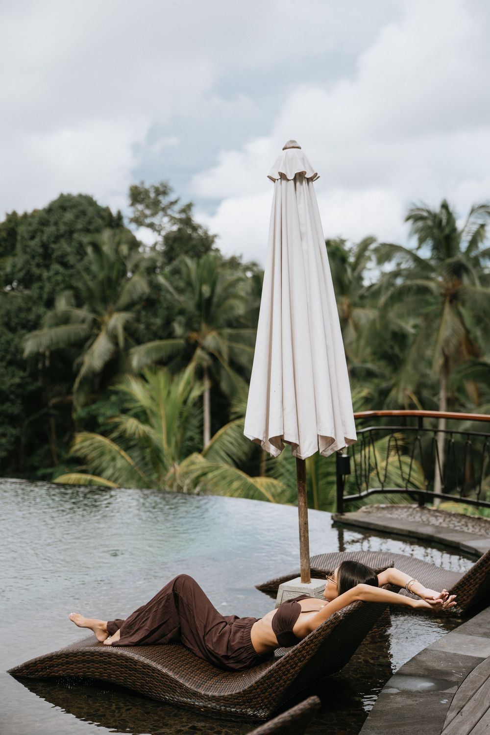 Personal branding photoshoot session in Bali at Abisena Ubud.
