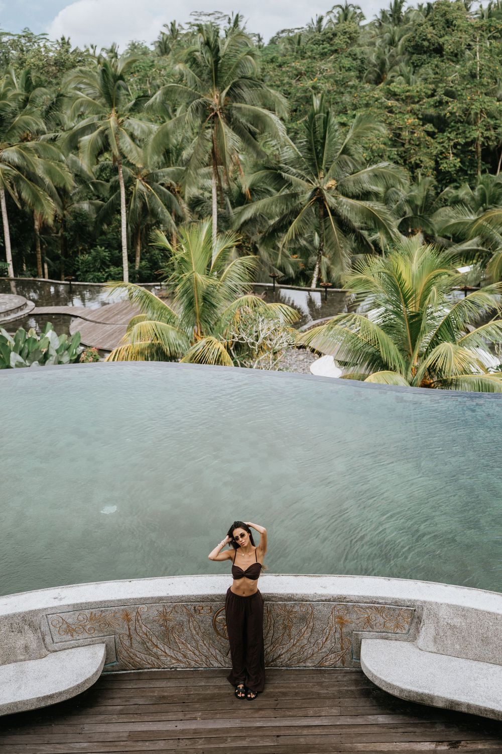 Personal branding photoshoot session in Bali at Abisena Ubud.