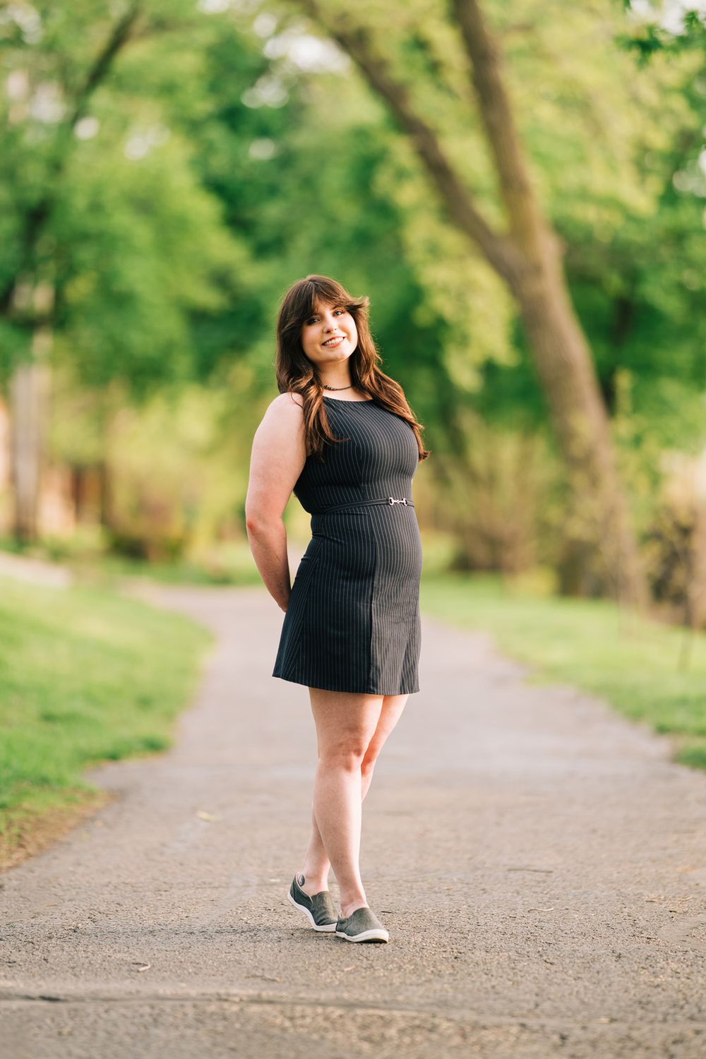 Graduation portraits downtown Lockport, Illinois. Copyright Two Birds Photography 2026