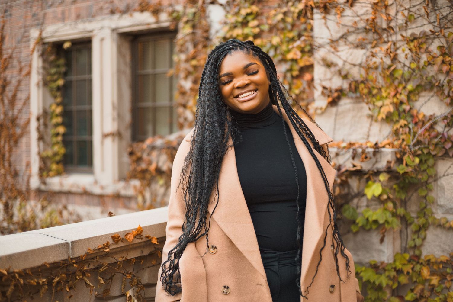 madison wi high school senior picture rep team influencers social media content seasonal photoshoots fun experience wisconsin cap and gown