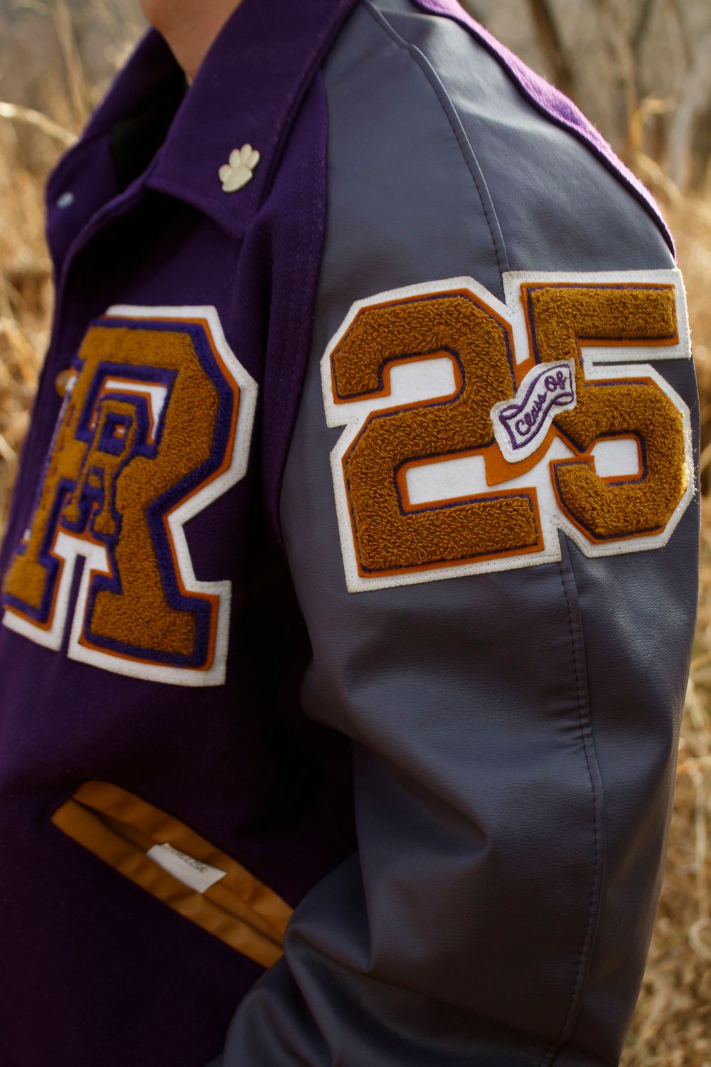 A River Road High School Senior during a senior photo session at Palo Duro Canyon State Park in Canyon, Texas