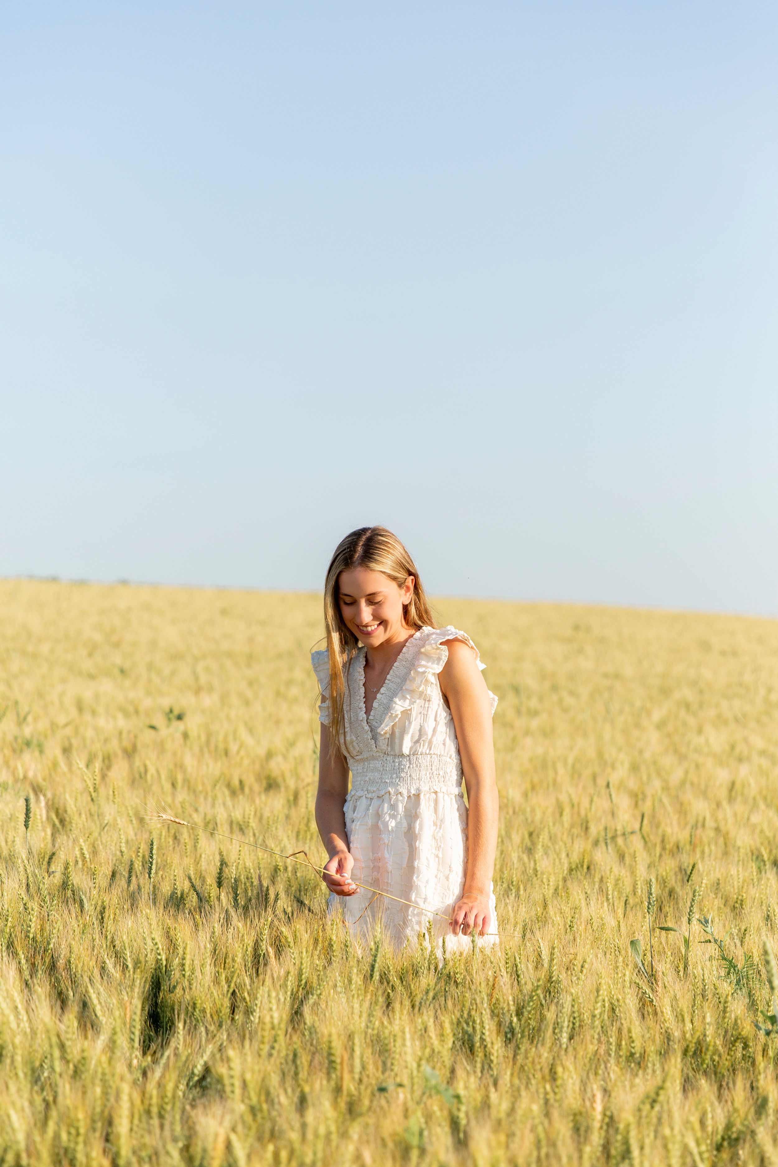 High school senior pictures in Hillsboro, North Dakota
