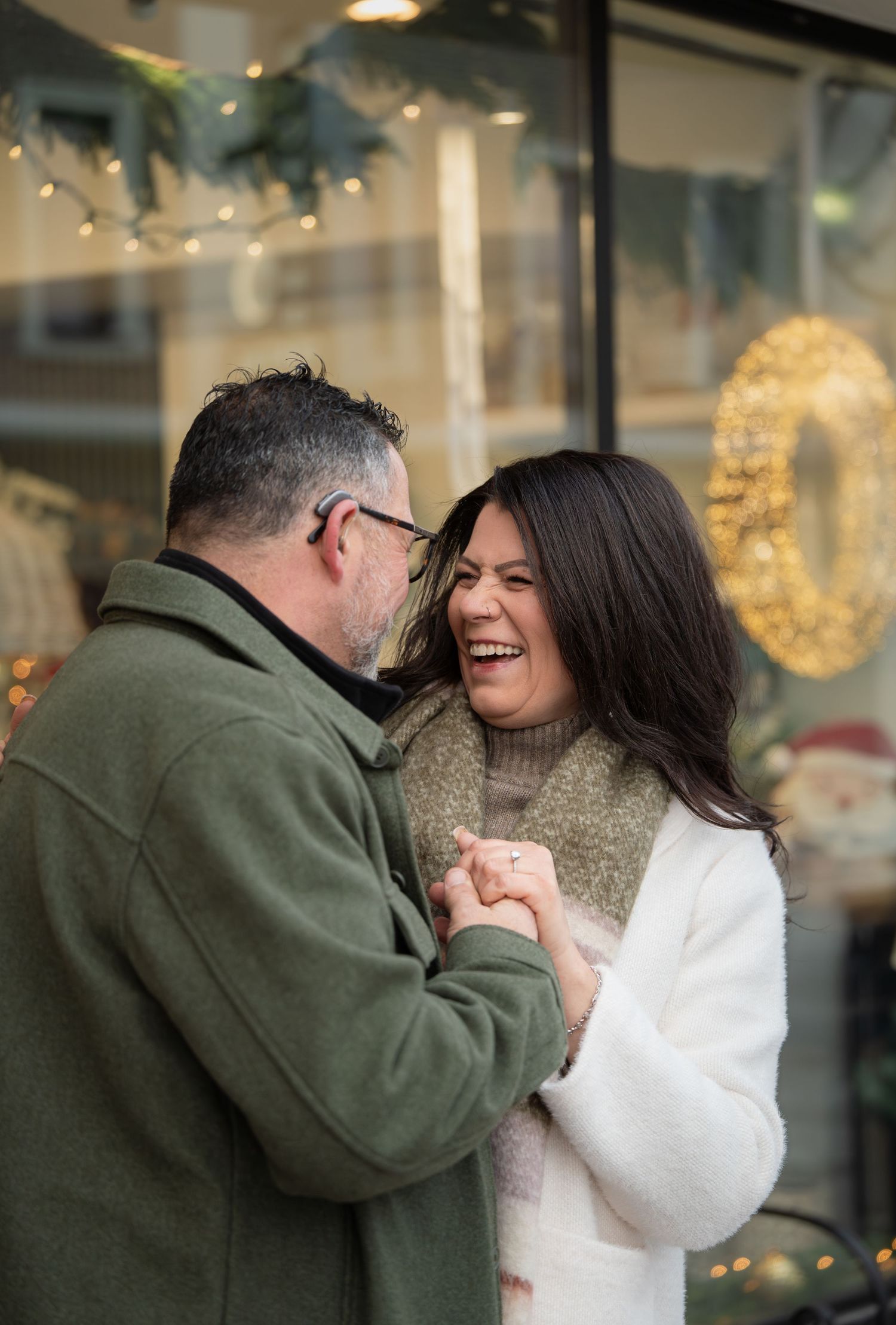 Prenup photoshoot in christmas captured in Ahmhertsburg, Ontario