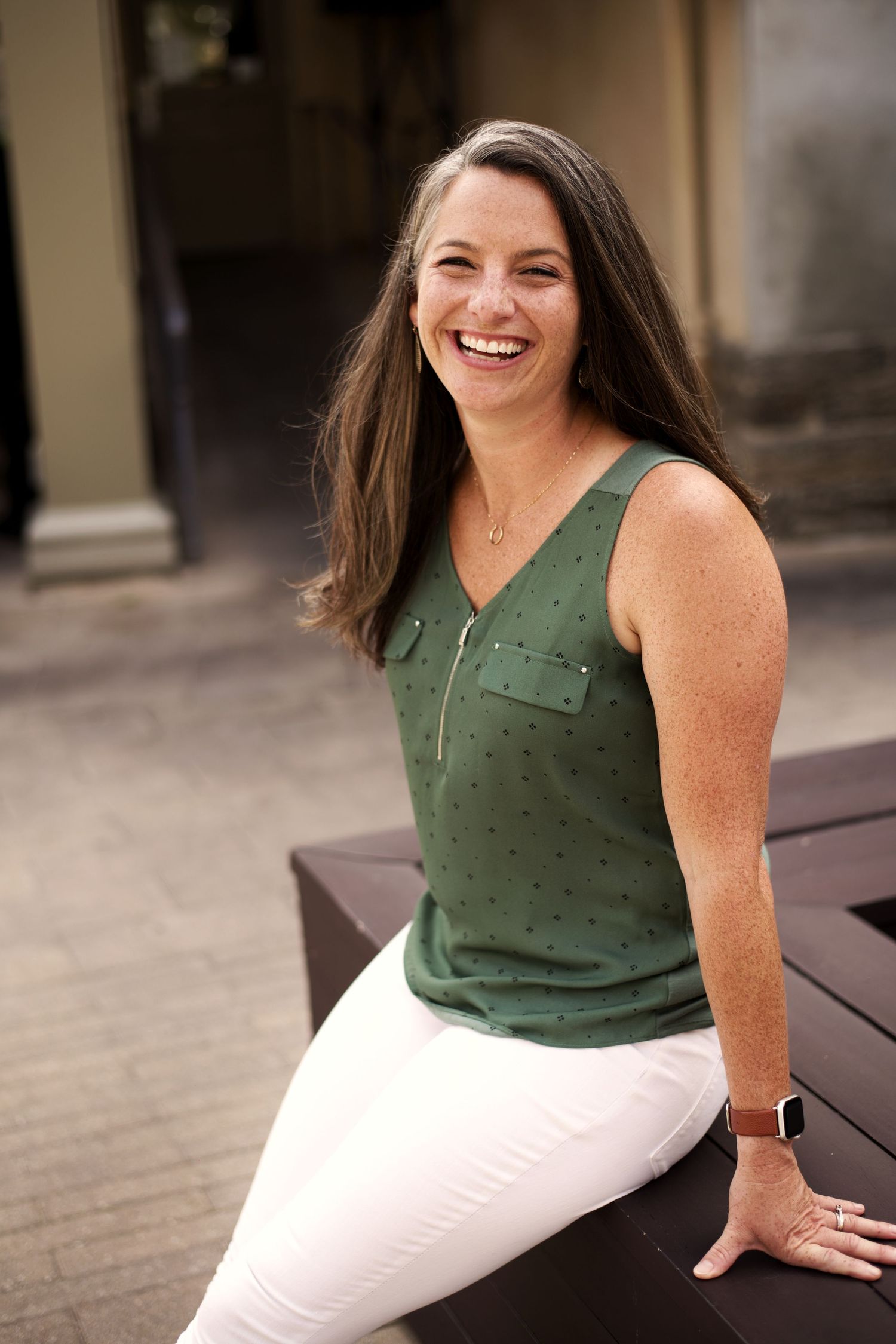 business headshot; professional; laughing; branding