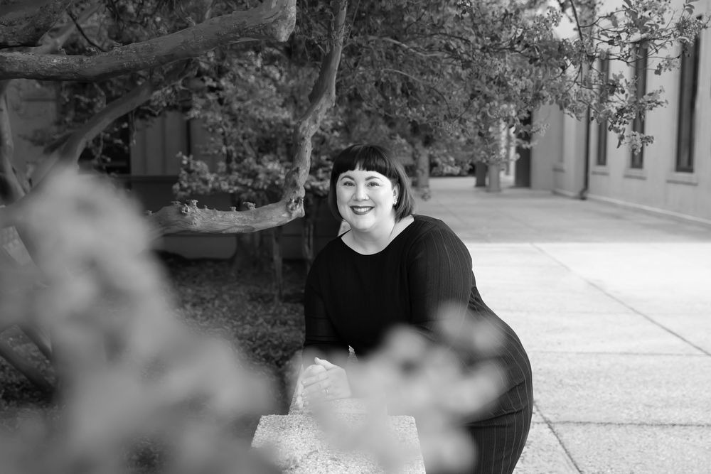 Black and white pics of an LSU graduate