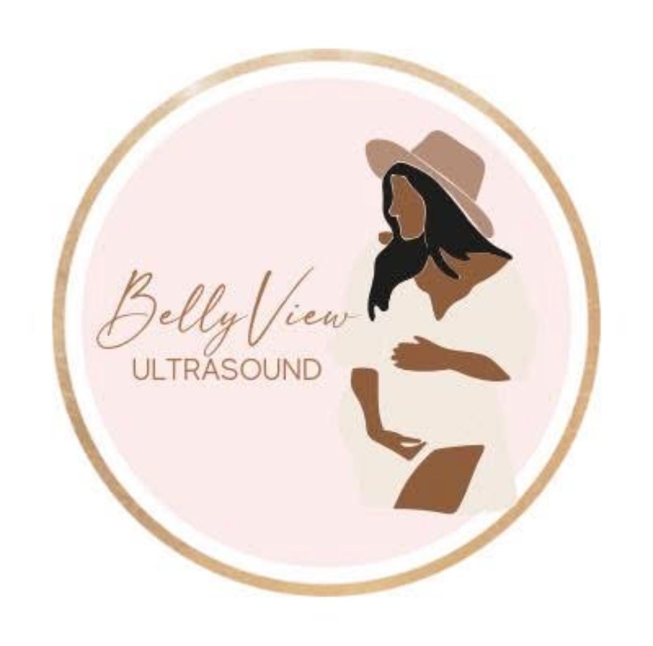 Belly view ultrasound logo