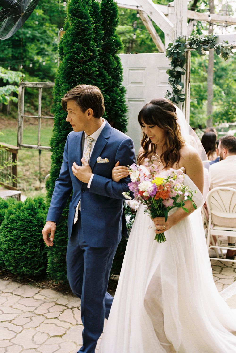 renaissance wine garden ceremony