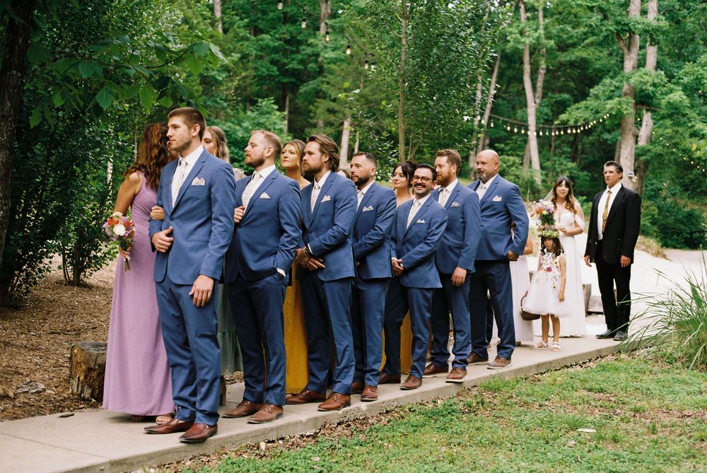 St. Louis wedding ceremony on film