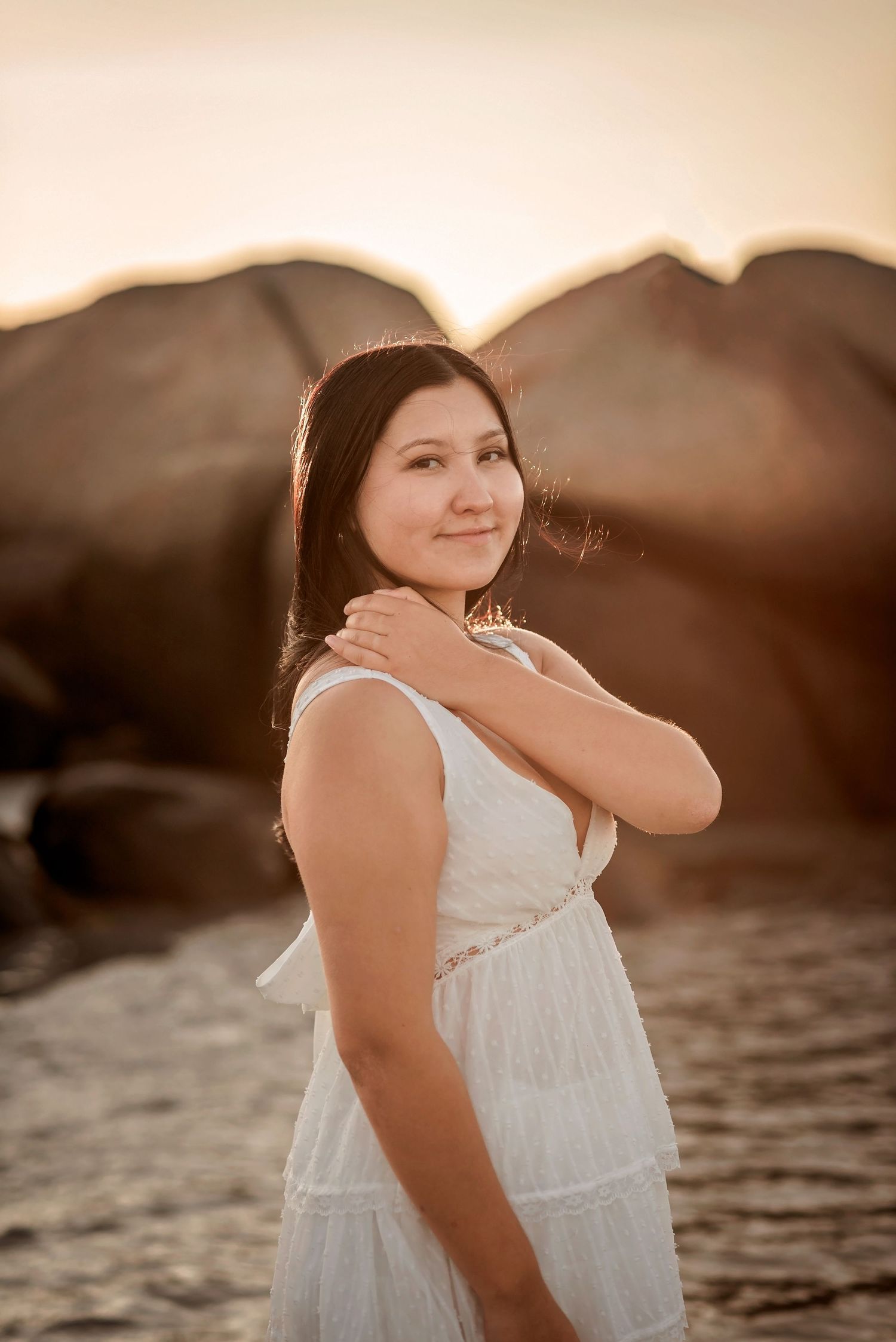 Kristen Leigh Photography Massachusetts Boston & North Shore senior portrait photographer Wingaersheek Beach Coastal portrait session
