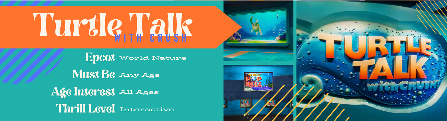 A series of iPad app screenshots showing various Turtle Talk app screens with colorful blue and orange interface elements.