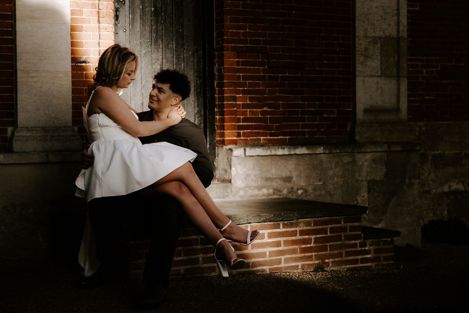 Engagement Photo at Akclam Hall