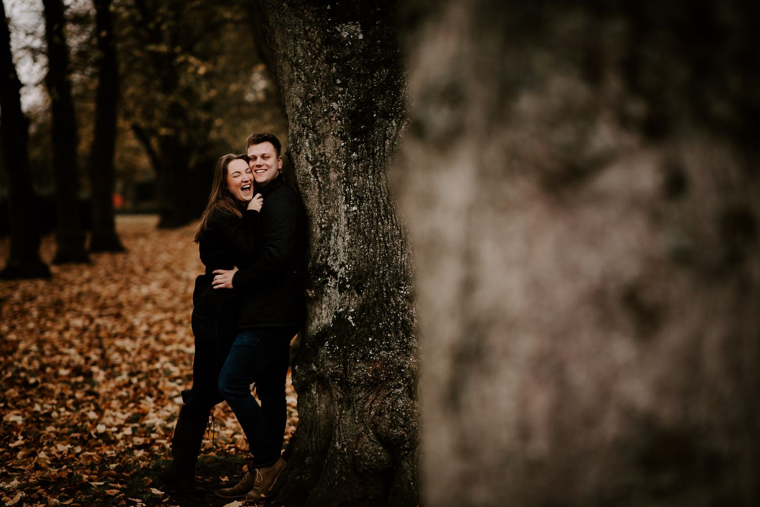 Engagement Photo at the park