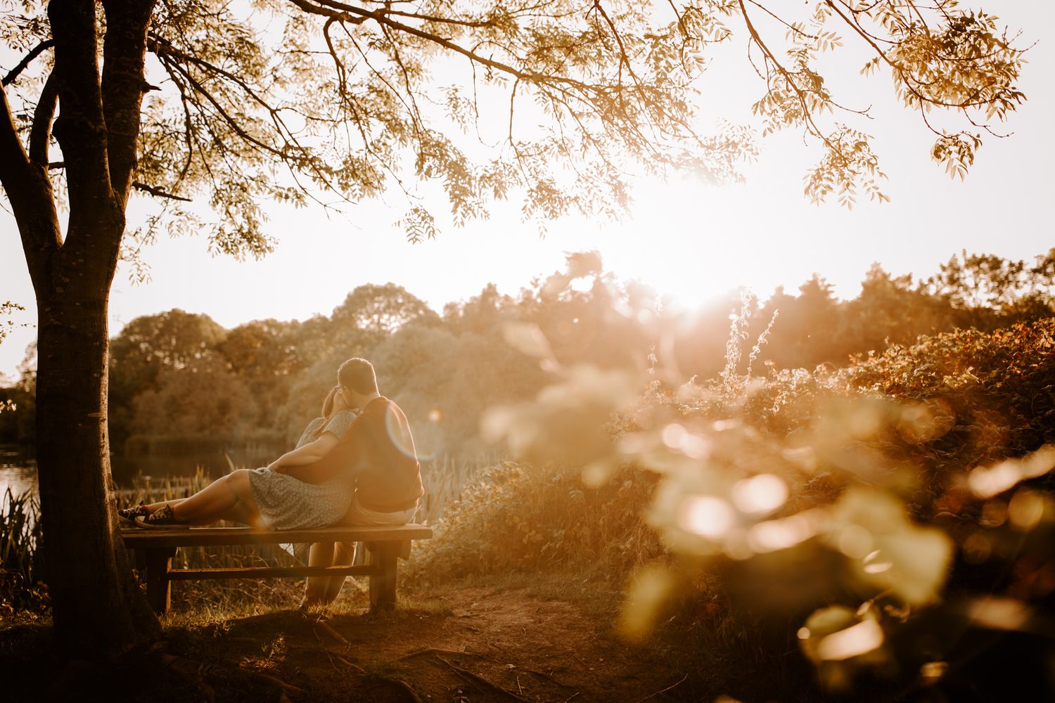 Engagement Photo sunset