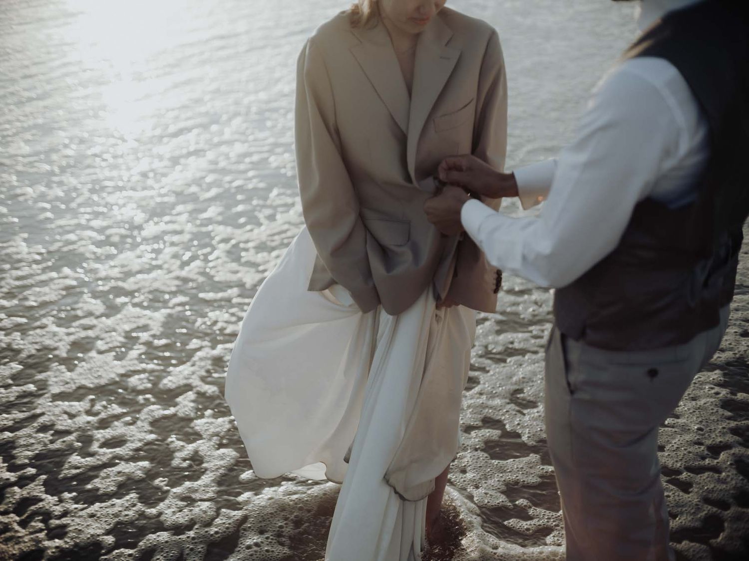 Intimate elopement in Porto, Portugal with natural light