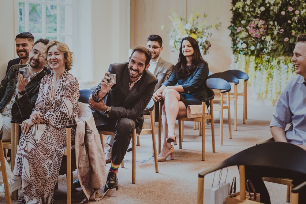 Camden Town Hall bespoke wedding photography coverage