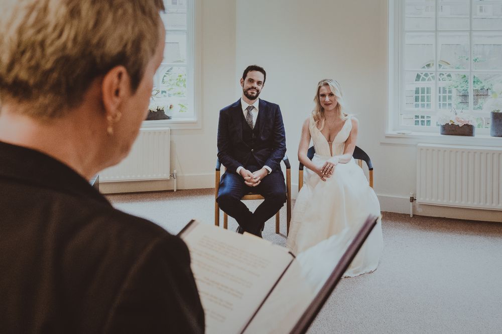Camden Town Hall Civil wedding ceremony