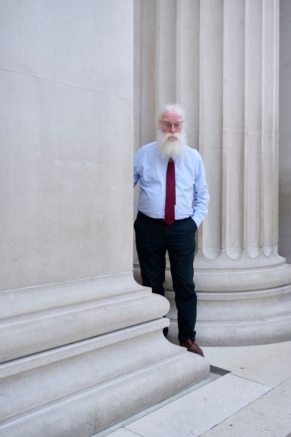 Portraits of Dr Irving Finkel at The British Museum for IQ, The MENSA Magazine produced by Think Publishing