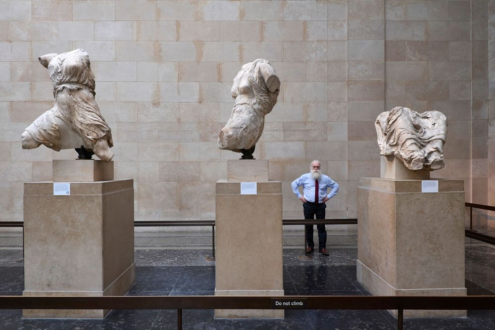 Portraits of Dr Irving Finkel at The British Museum for IQ, The MENSA Magazine produced by Think Publishing