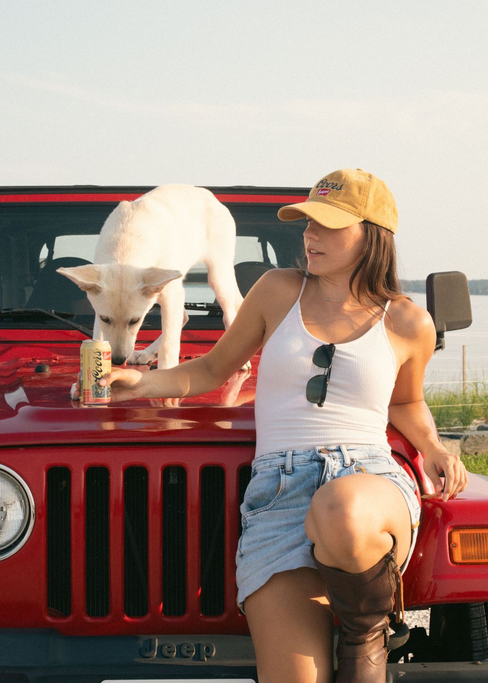 Brand photography inspired by well known beer brand.