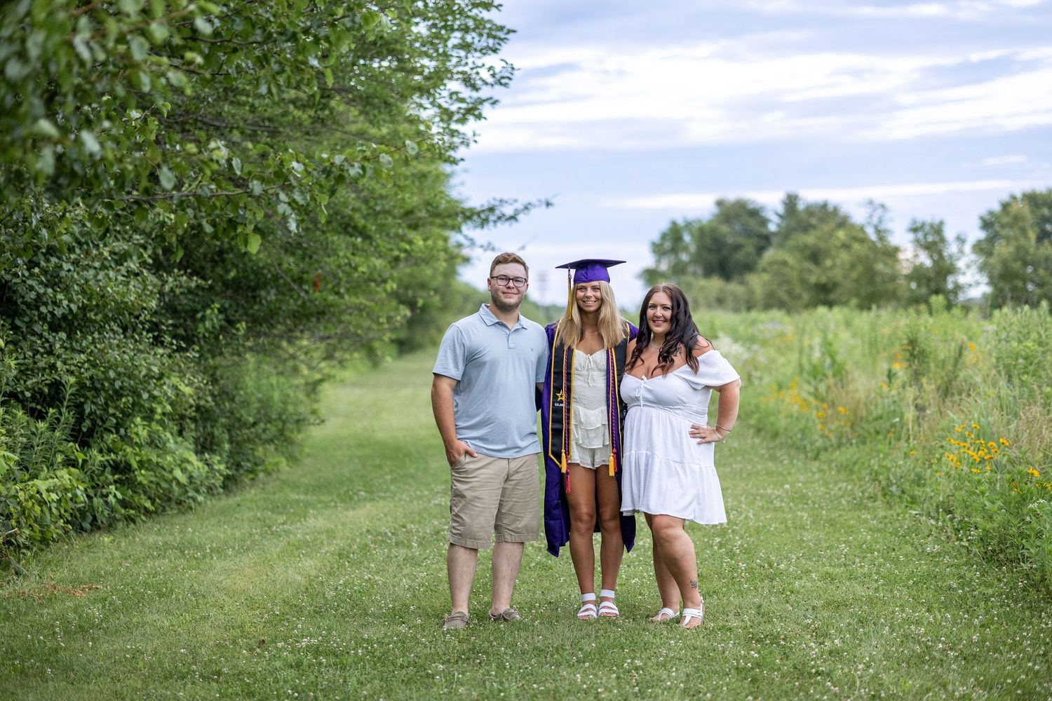 Springfield Il photographer captures siblings together during a photo session at Centennial Park in Central IL