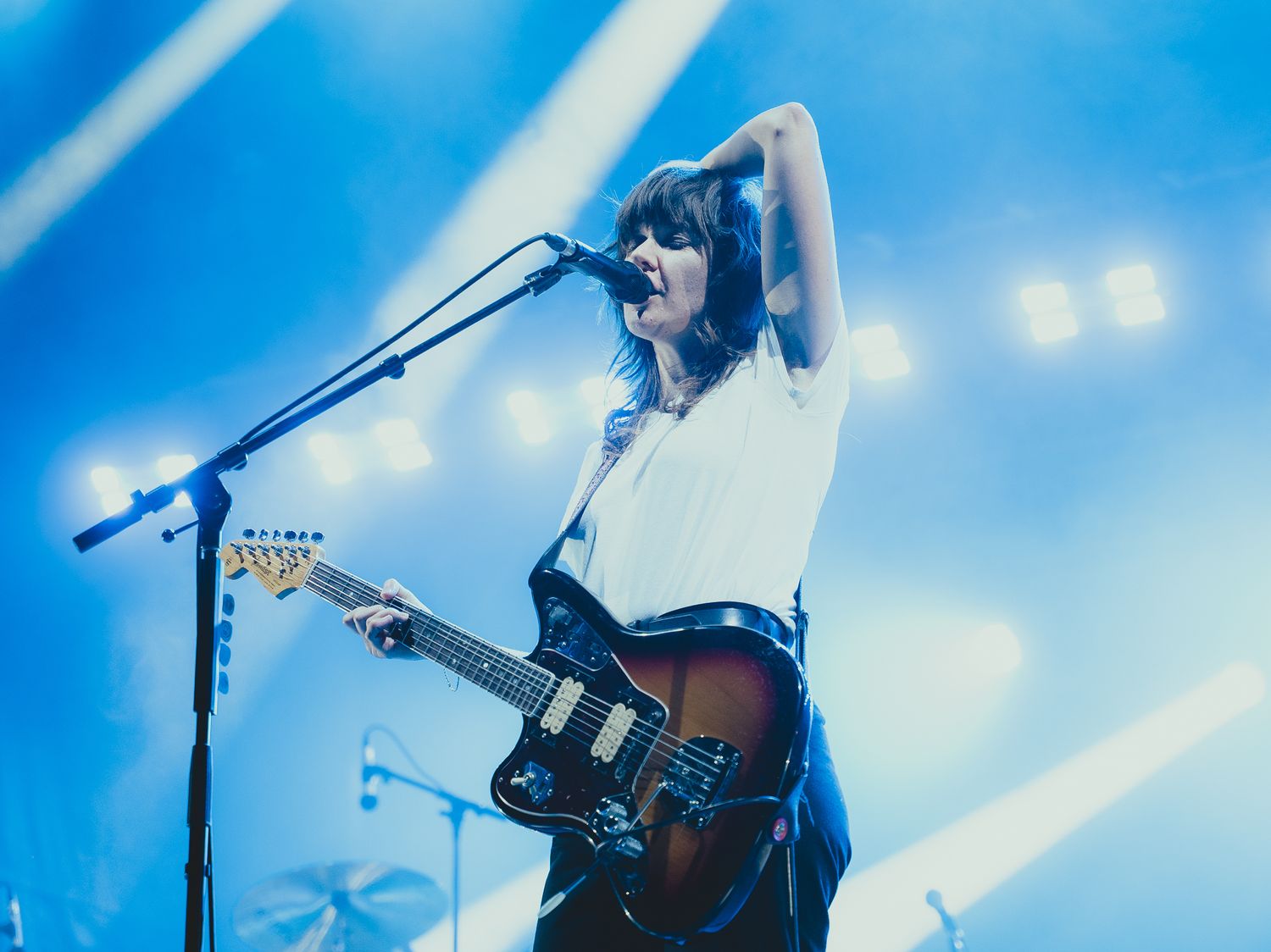 courtney barnett at green river festival in greenfield ma
