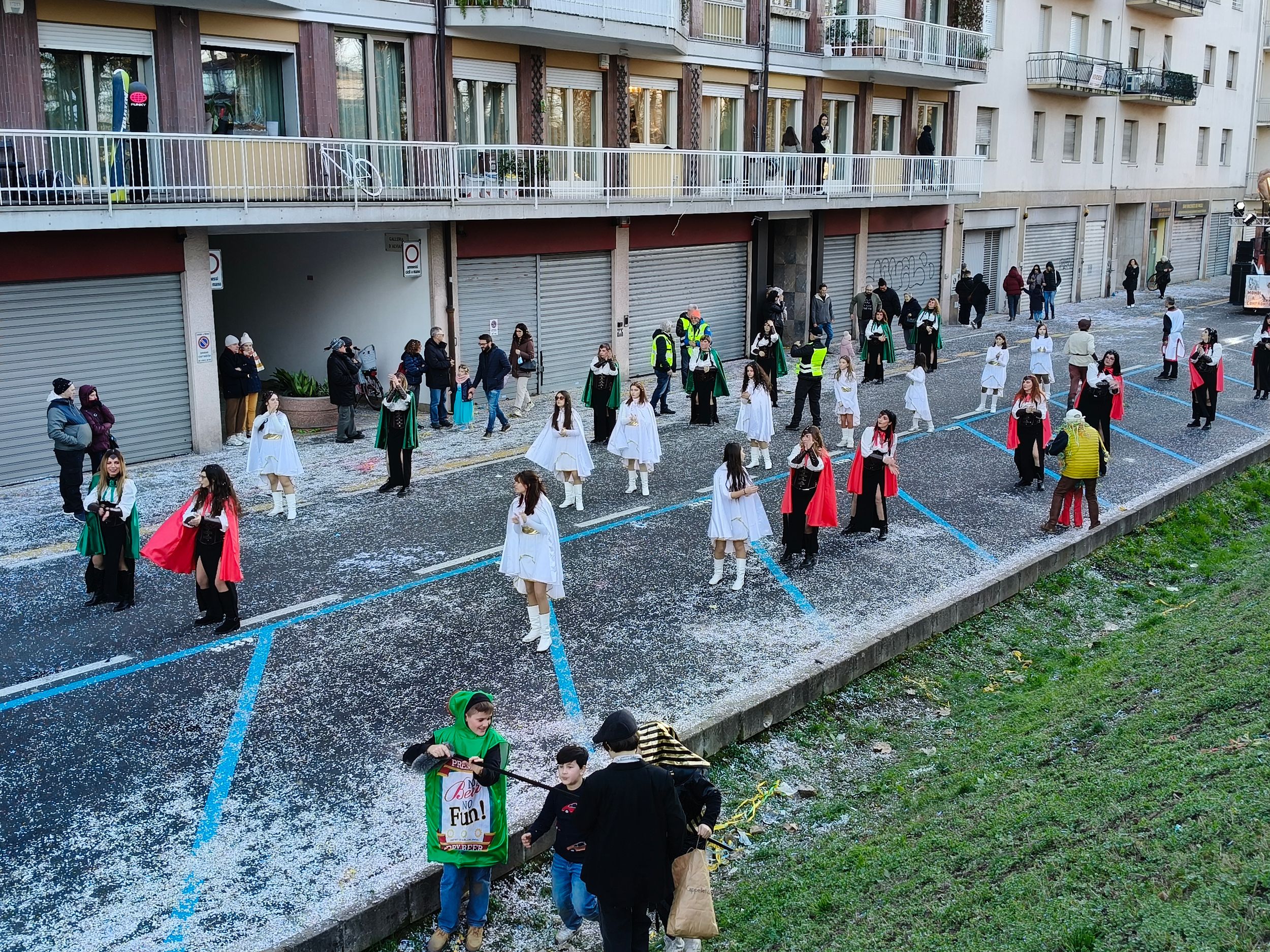 Treviso Carnival Parade 2026. The Friends of Isiata Association with the show “Worlds in Comparison”.