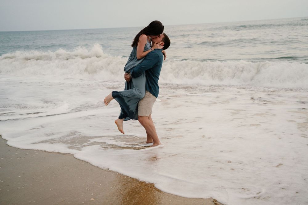 Beach photo session