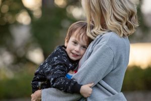 Jackie Phairow Photography mom and son portrait