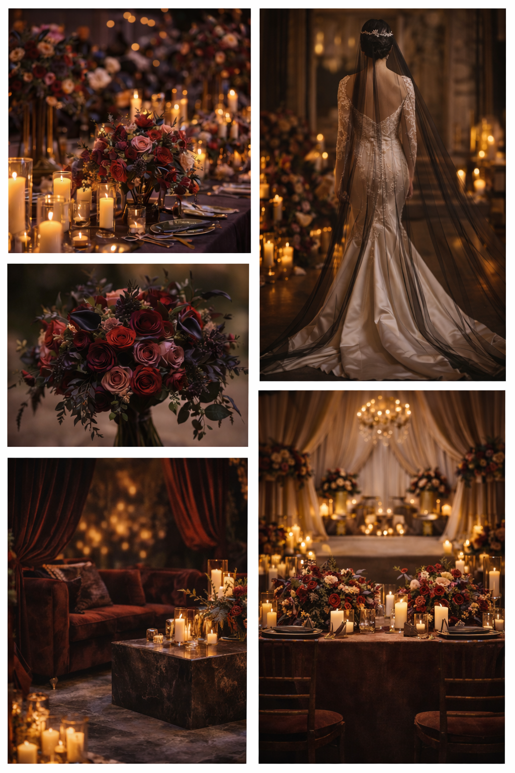 Scorpio Bride Collage