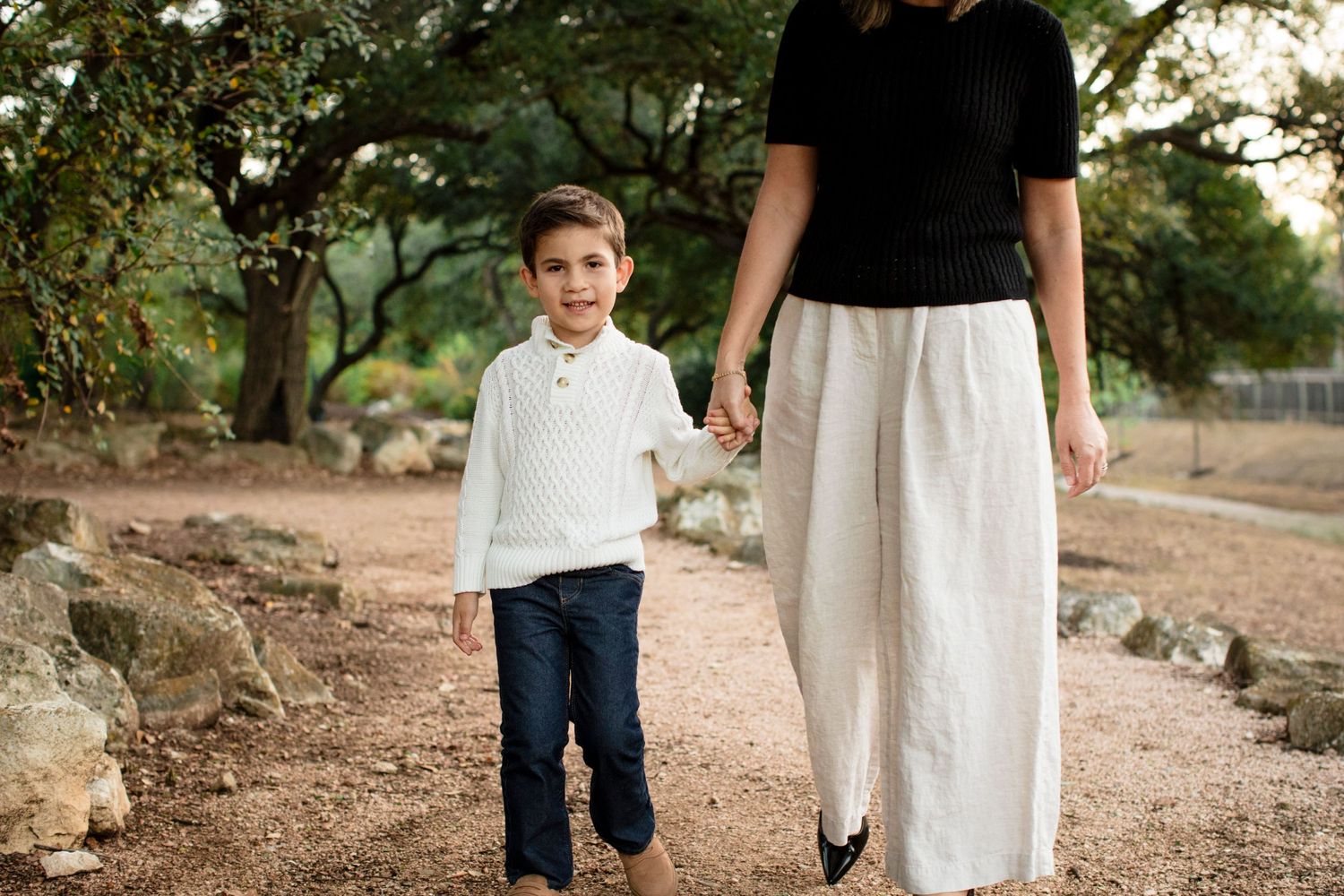 Mother son mini session cedar park Texas
