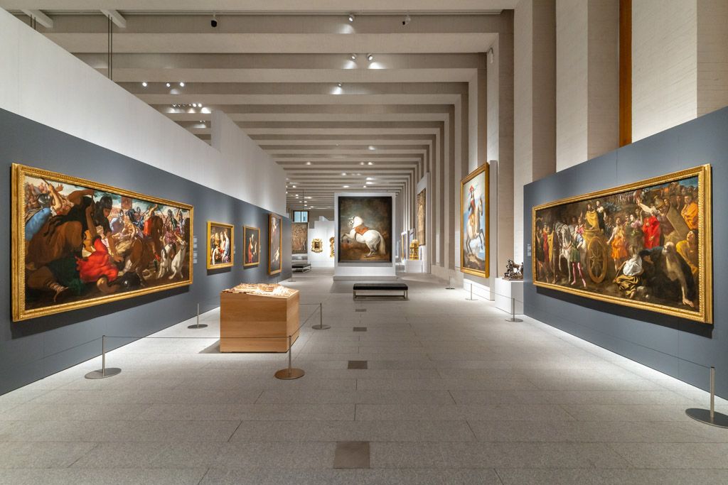 salón principal museo — fotografía de espacios interiores