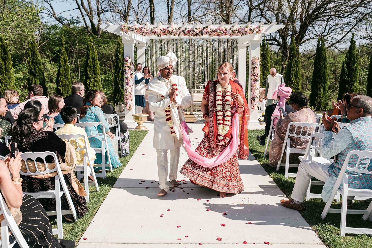 White Willow Meadows Wedding ceremony