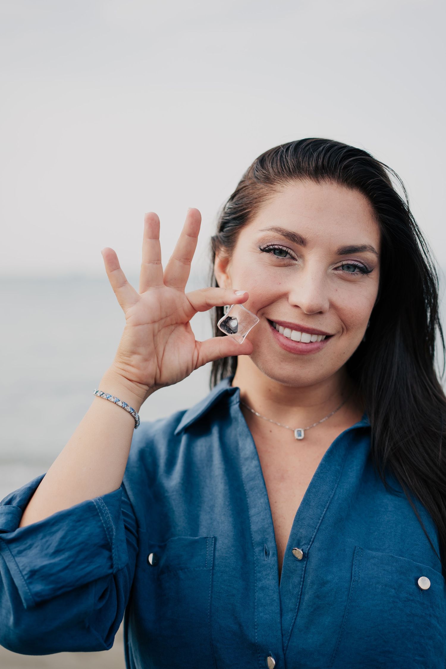 Igienista dentale che ha realizzato un servizio fotografico di personal brand per mostrarsi a nuove collaborazioni a Lucca